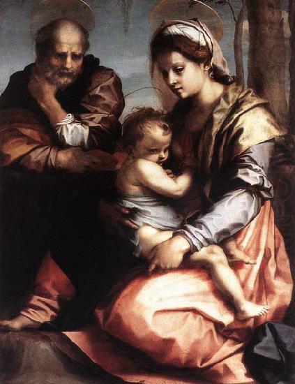 Andrea del Sarto Holy Family china oil painting image